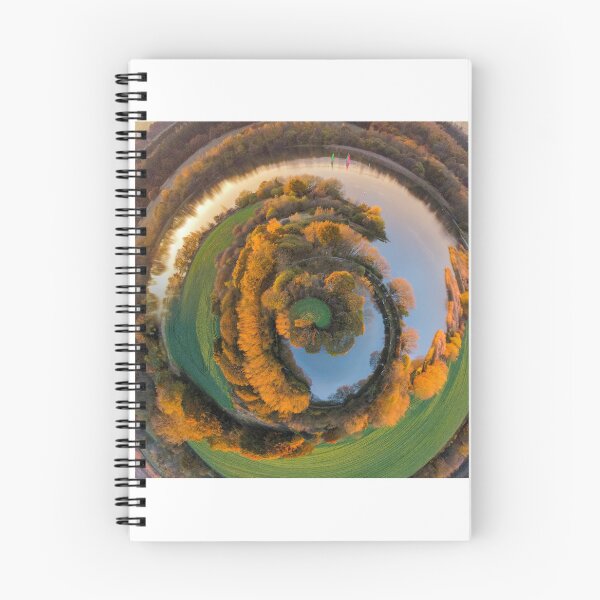 Item preview, Tiny Planet sunset over Wintersett near Wakefield designed and sold by Anthony Hiorns.