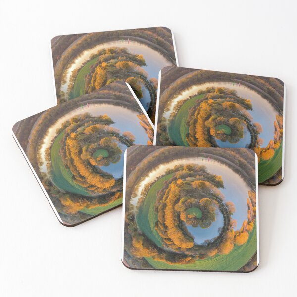 Item preview, Tiny Planet sunset over Wintersett near Wakefield designed and sold by Anthony Hiorns.