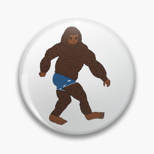 Item preview, Big Foot in Jorts (more modern style) designed and sold by KawaiiCryptid.