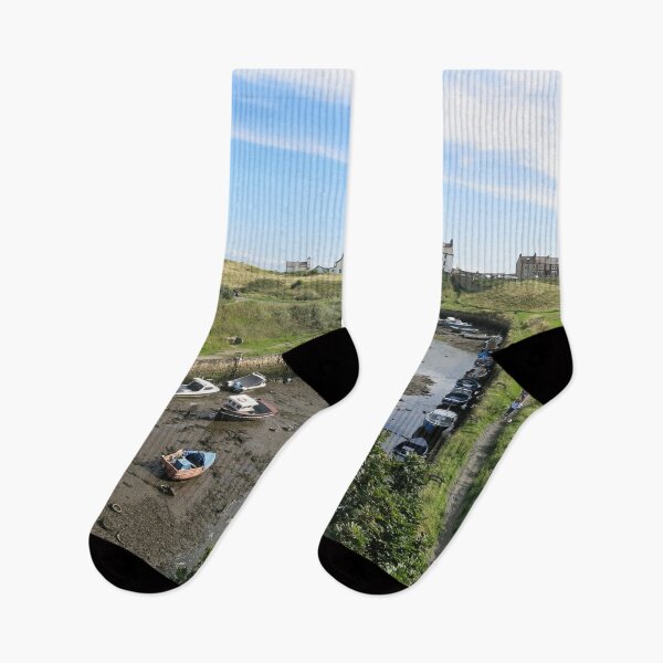 Item preview, Seaton Sluice Harbour at Low Tide designed and sold by Violaman.