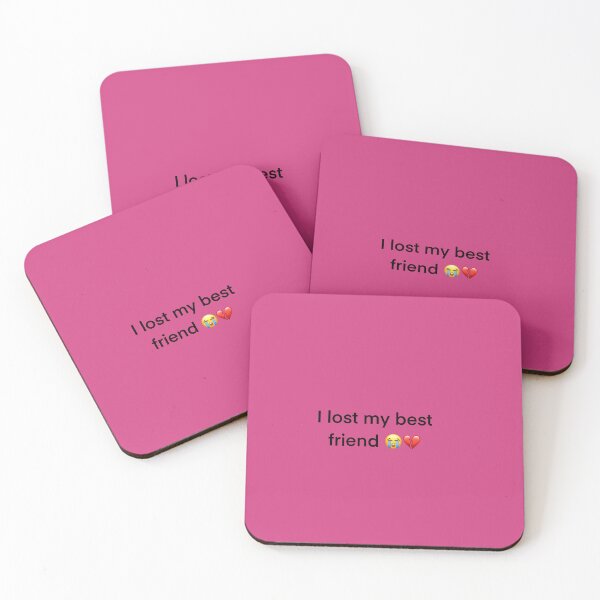 Item preview, A big screen saying I lost my best friend. designed and sold by lukesubbby.