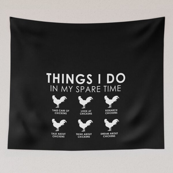 Item preview, Things I Do In My Spare Time - Chickens Lover designed and sold by Amineharoni.