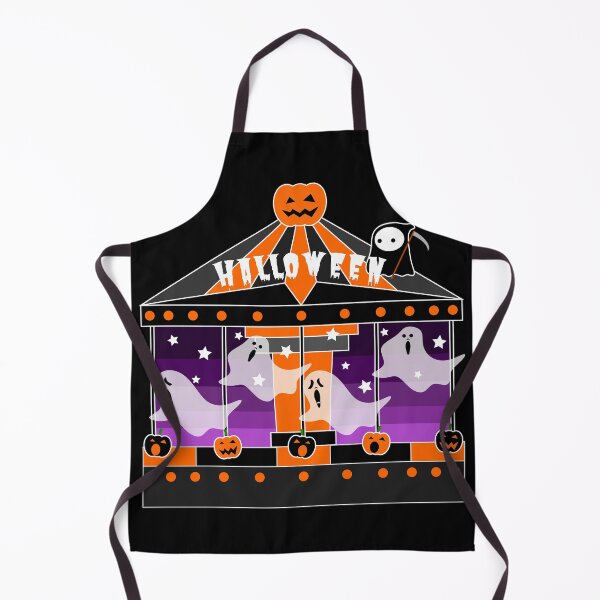 Item preview, Halloween Spooky with The Death : Haunted Carousel designed and sold by Penpaka.