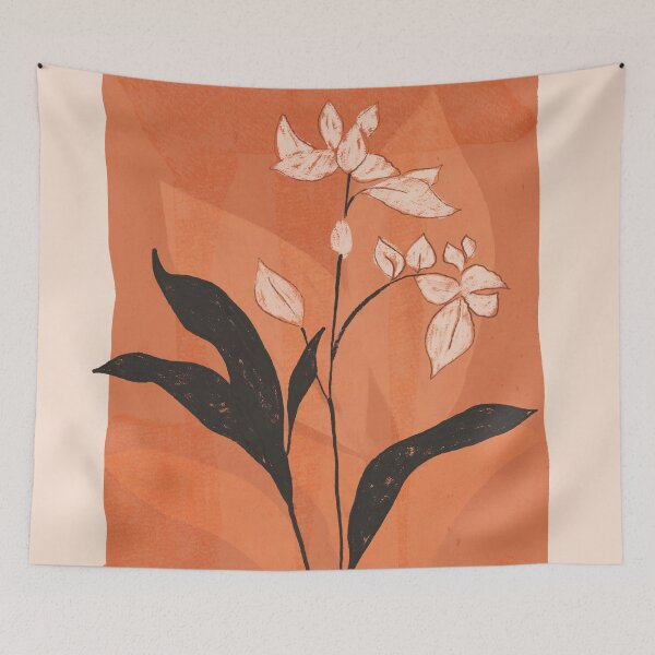 Item preview, Minimal Abstract Art Plant 47  designed and sold by ThingDesign.
