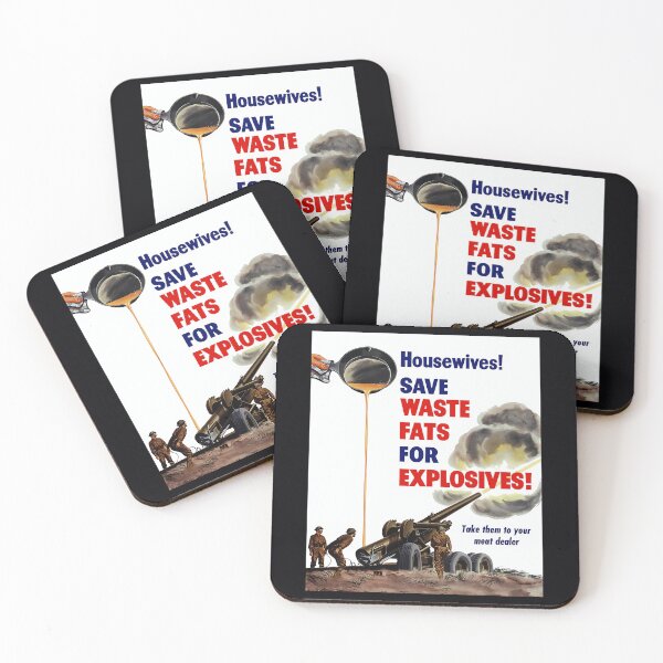 Item preview, housewives save waste fats for explosives war is hell store	 designed and sold by sduucvpkmwz65.