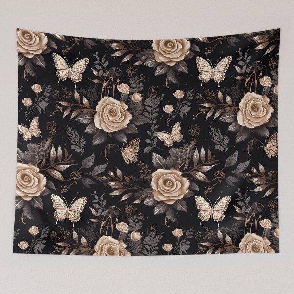 Item preview, Flowers and Butterflies Pattern designed and sold by Hexitement.
