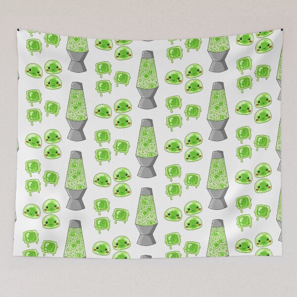Item preview, Cute Green Slime Lava Lamp Slime Sticker Pack designed and sold by BearBoyBubble.