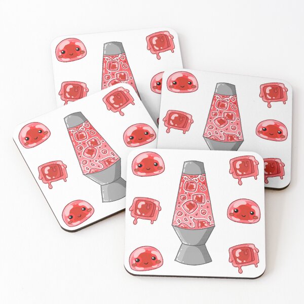 Item preview, Cute Red Slime Lava Lamp Minecraft Slime Block  designed and sold by BearBoyBubble.