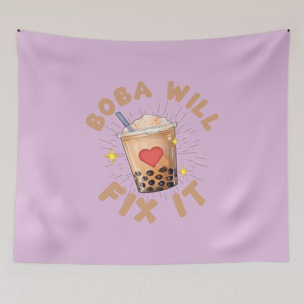 Item preview, Boba Will Fix It: Sipping Solutions, One Cup at a Time designed and sold by QuadMacDesigns.