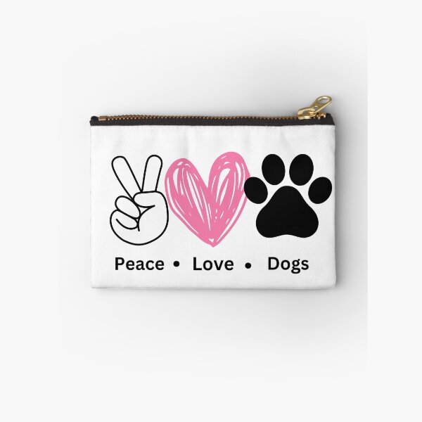 Item preview, Paz, Amor, Perros, Regalo para amantes de las mascotas, Arte para amantes de los perros designed and sold by Terry-Salsa.