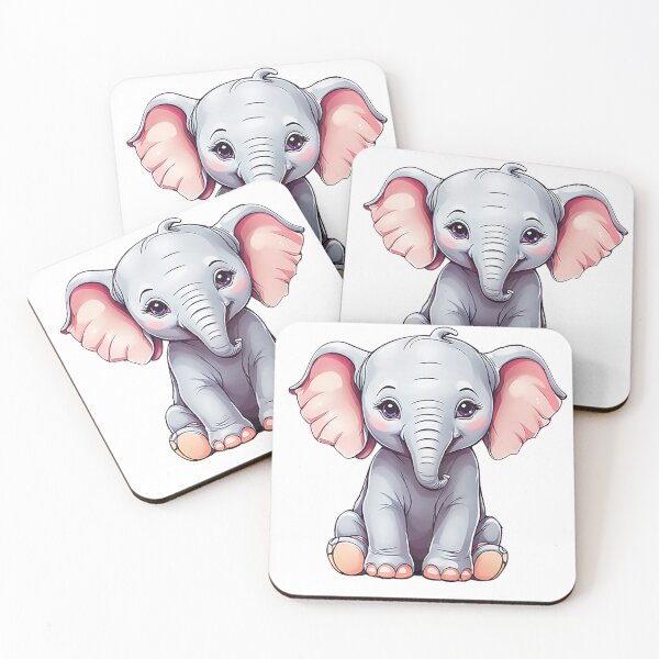 Item preview, Cute little elephant designed and sold by GharebStudio.