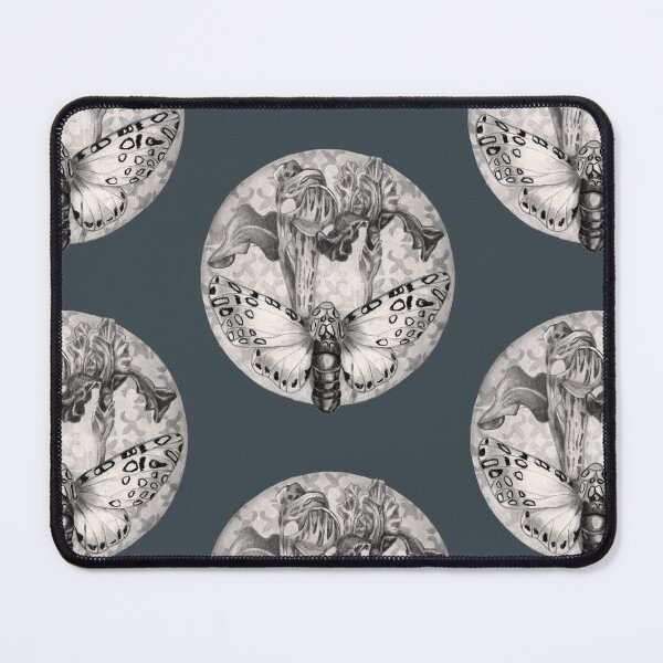Item preview, Flowers and giant leopard moth designed and sold by KnowingWonder.