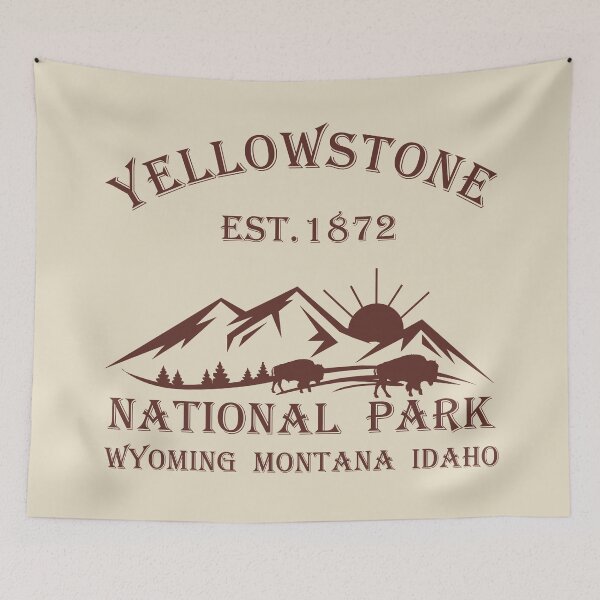 Item preview, Yellowstone National Park Wyoming Montana Idaho designed and sold by Alexaltay.