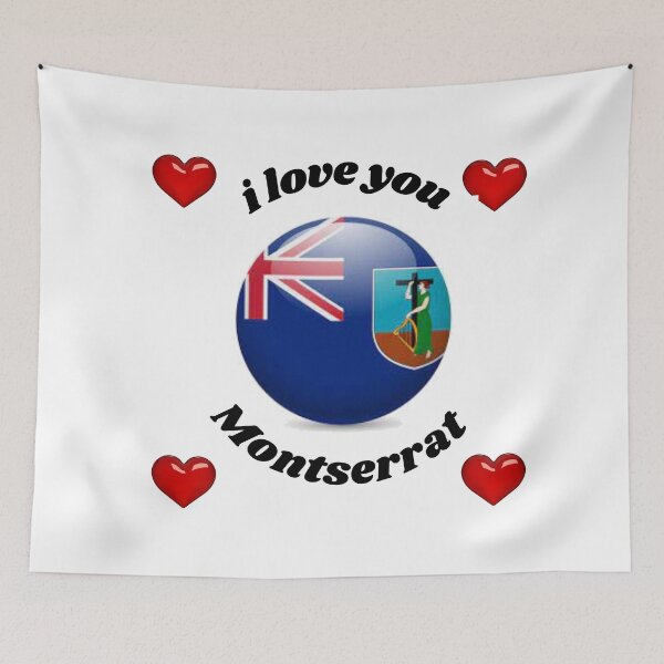 Item preview, montserrat flag designed and sold by CARANIACLS.