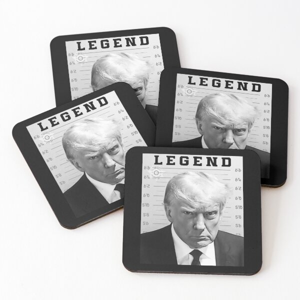 Item preview, Legend Trump Mug Shot - Donald Trump Mug Shot -Never Surrender  designed and sold by ollalla.
