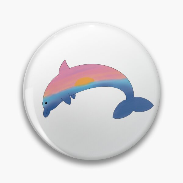 Item preview, Sunset Dolphin designed and sold by KawaiiCryptid.