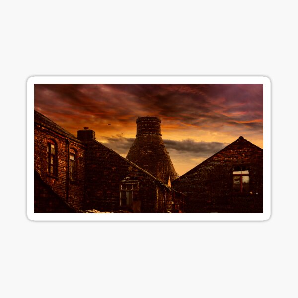 Item preview, A Potteries Sunset designed and sold by Jenna Goodwin.