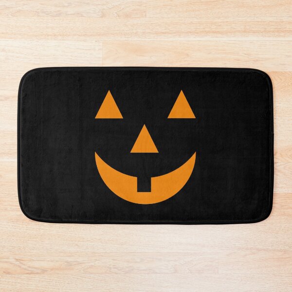 Item preview, Orange color Simplistic Pumpkin Face - halloween outfit designed and sold by EmeraldeaArt.