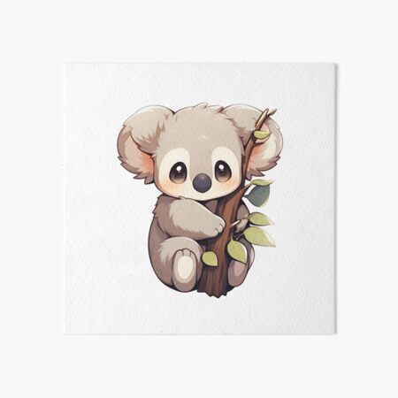 Cute Koala - Cute Baby Animals  Art Board Print for Sale by  baby-animal-art
