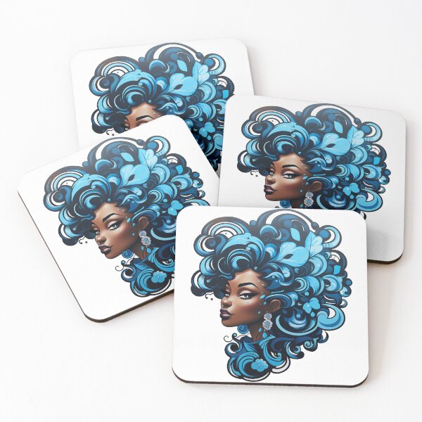 Item preview, African Women Blues 1 designed and sold by Inkaput.