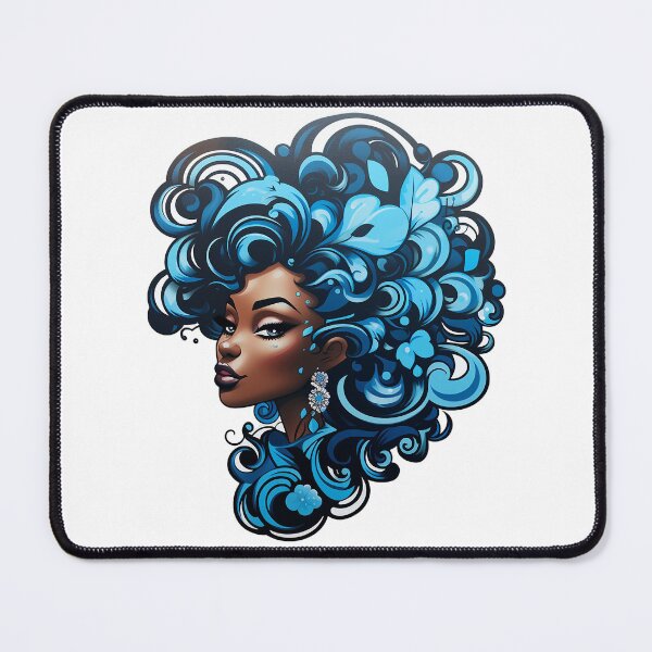 Item preview, African Women Blues 1 designed and sold by Inkaput.