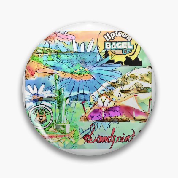 Item preview, Idaho collage, Sandpoint designed and sold by Julia Grammer-Begley.
