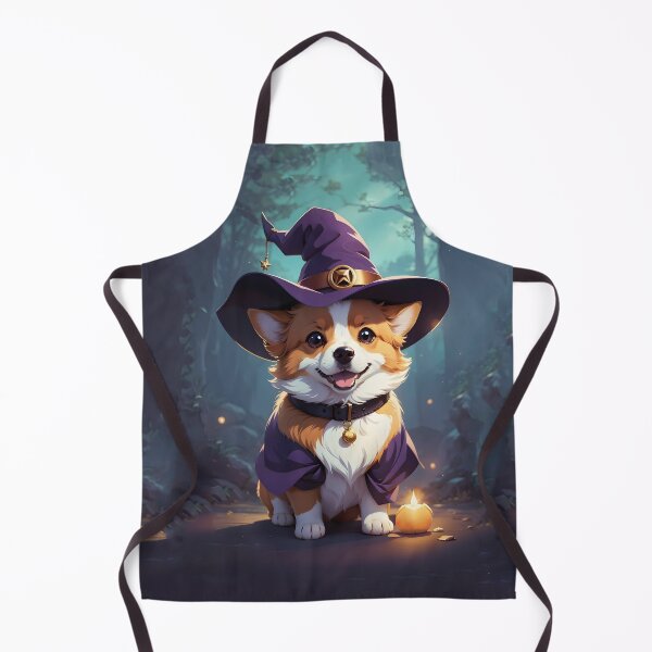 Item preview, Halloween Corgi Witch Puppy designed and sold by Asevera.