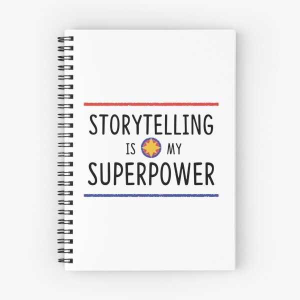 Item preview, Storytelling is My Superpower  	 designed and sold by yqeduqtb28.