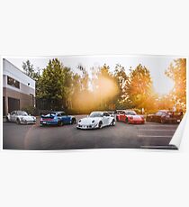 RWB Porsche Portland Poster