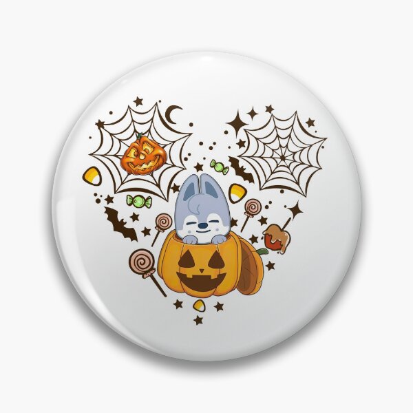 Item preview, Chibi Pumpkin Wolf chan designed and sold by endymoon.