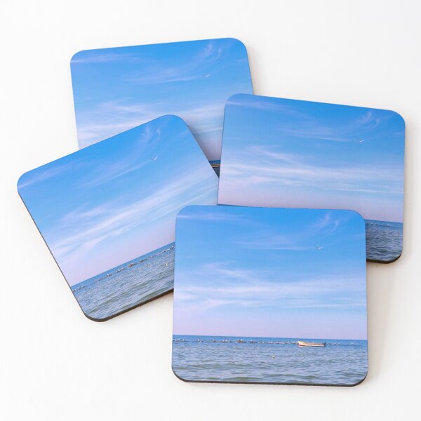Item preview, Boat bobbing on the sea designed and sold by Kasia Design.