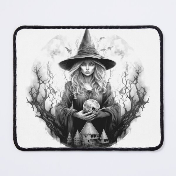 Item preview, Witch Witchy Dark Gothic Halloween Fantasy Witch Hat Magic Dark Magic designed and sold by Tomioka-Art.
