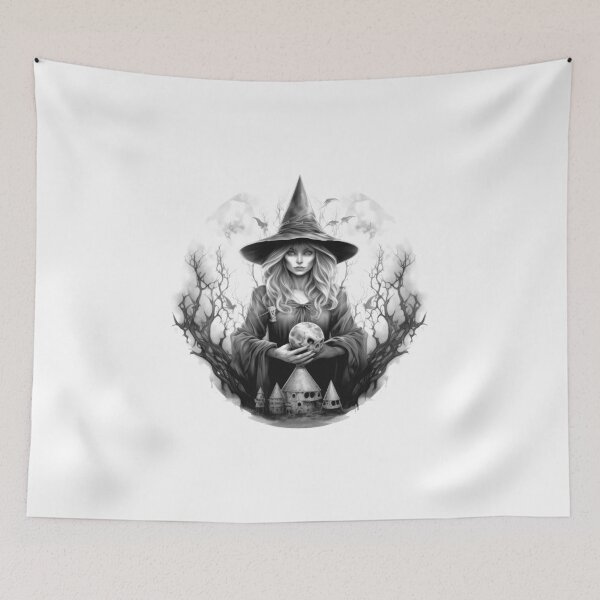 Item preview, Witch Witchy Dark Gothic Halloween Fantasy Witch Hat Magic Dark Magic designed and sold by Tomioka-Art.