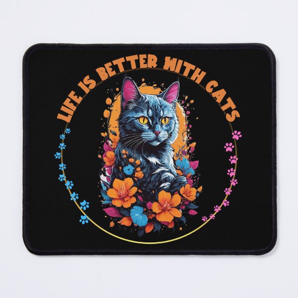 Item preview, Life Is Better With Cats designed and sold by Monica-Designs.