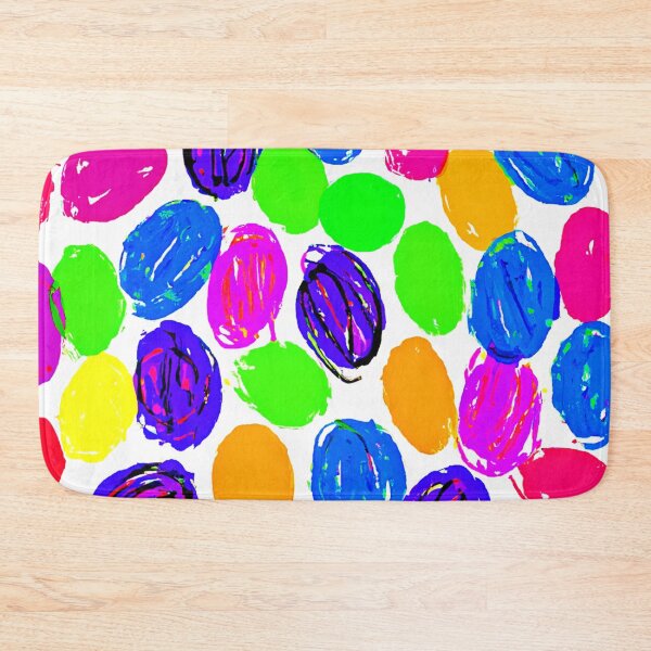 Item preview, Colorful Abstract Pattern Design with Dots designed and sold by Health And Fitness Posts e-Store.