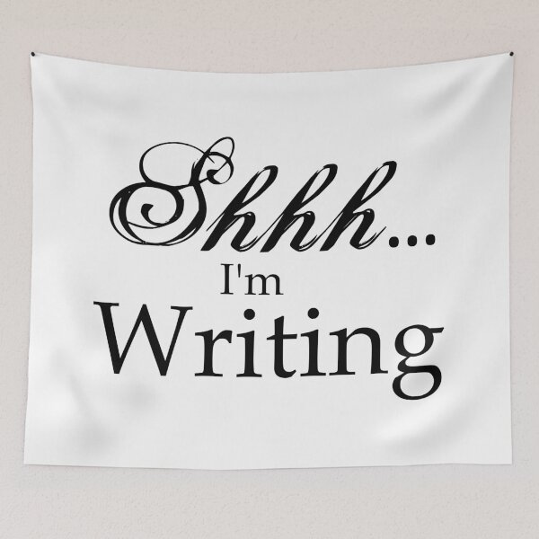 Item preview, Shhh... I'm Writing designed and sold by BehaveBookishly.