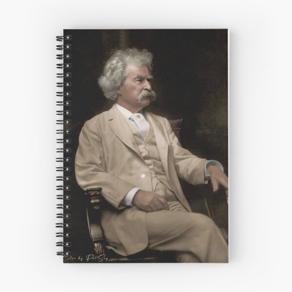 Item preview, Mark Twain Colorized designed and sold by PatSeg Photos.