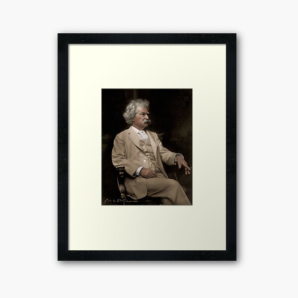 Item preview, Mark Twain Colorized designed and sold by PatSeg Photos.