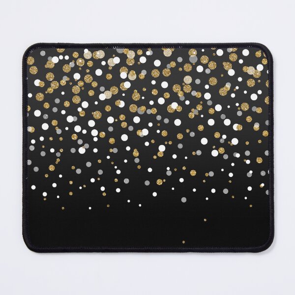 Item preview, Pretty Girly Gold Glitter Dots Confetti Illustration designed and sold by InovArtS.