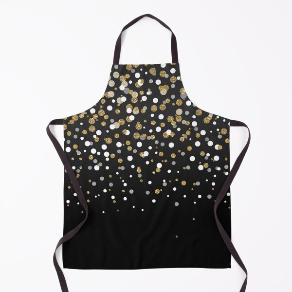 Item preview, Pretty Girly Gold Glitter Dots Confetti Illustration designed and sold by InovArtS.