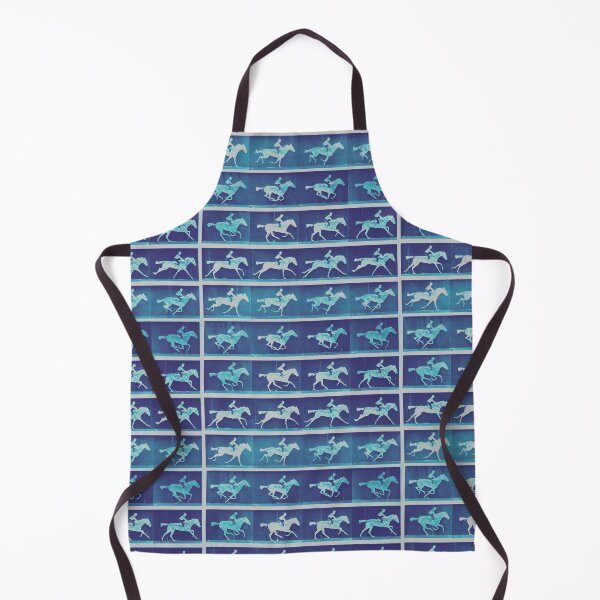 Item preview, Unnamed Black Jockey on a Horse, Muybridge in Motion, Glacier designed and sold by DreamingBeetle.