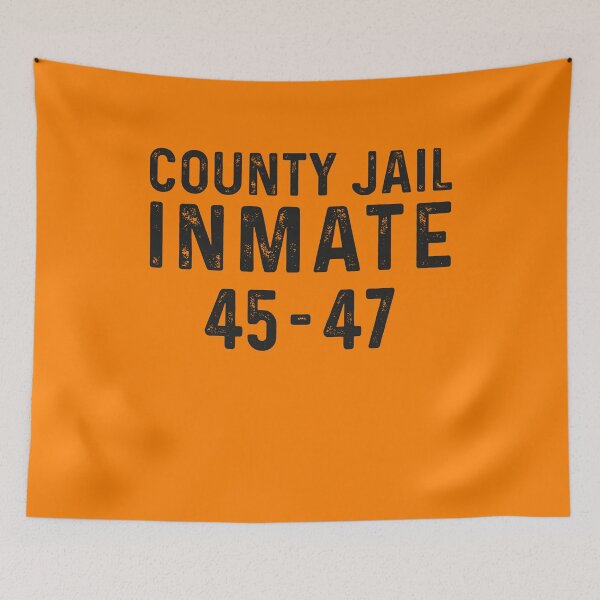 Item preview, Prisoner Costume County Jail Inmate Trump Mug Shot - Donald Trump Mug Shot designed and sold by ollalla.