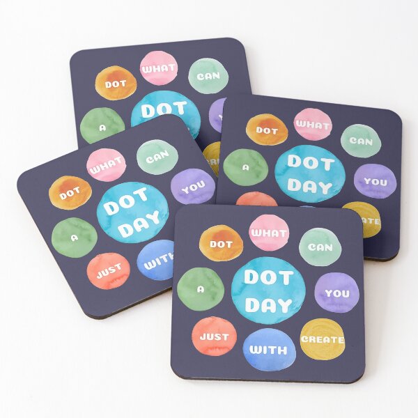 Item preview, What can you create with just a dot. happy international dot day 2023 designed and sold by Aesthetic-Verse.