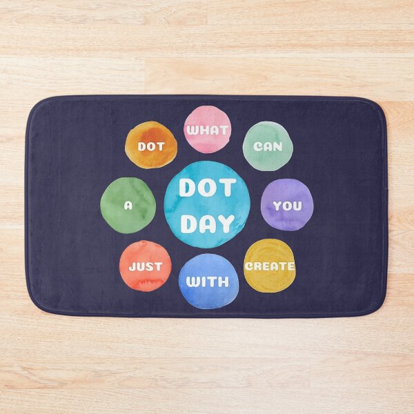 Item preview, What can you create with just a dot. happy international dot day 2023 designed and sold by Aesthetic-Verse.