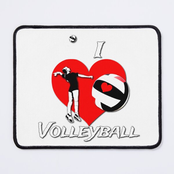 Artikelvorschau, Ich liebe Volleyball, Volleyball-Mutter, Volleyballspielerin, Outside Hitter, Spiker entworfen und verkauft von BubbaCommerce.
