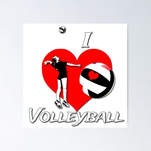 Item preview, I Love Volleyball, Volleyball Mom, Volleyball player, Outside Hitter, Spiker designed and sold by BubbaCommerce.