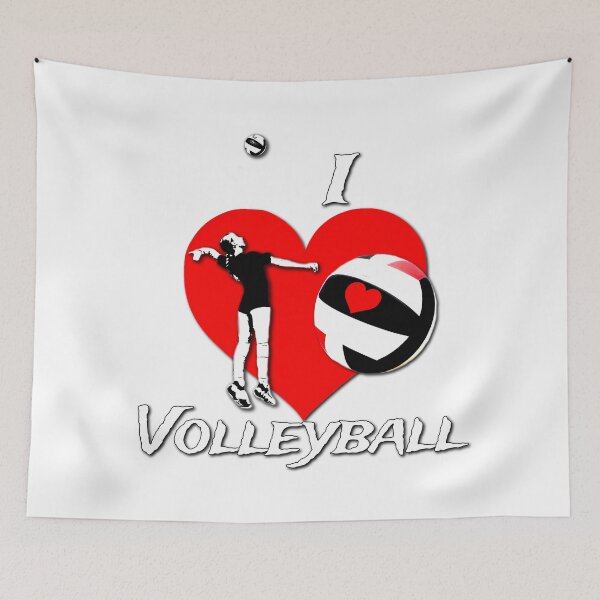 Artikelvorschau, Ich liebe Volleyball, Volleyball-Mutter, Volleyballspielerin, Outside Hitter, Spiker entworfen und verkauft von BubbaCommerce.