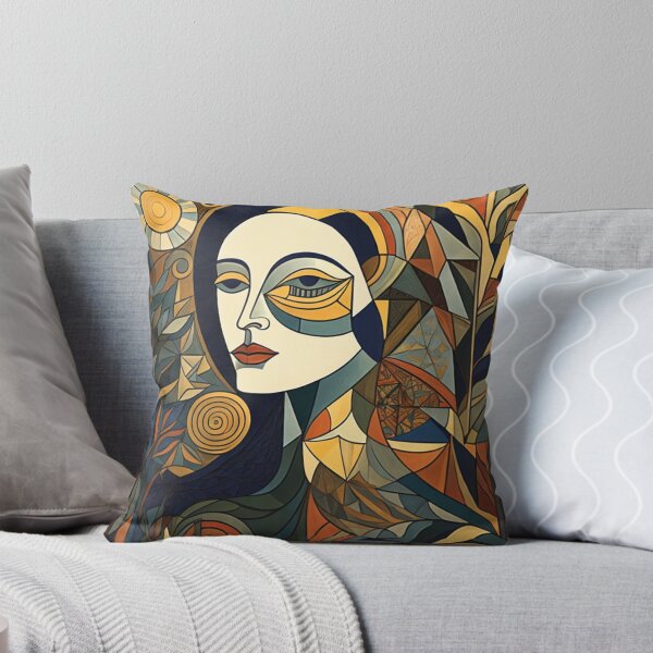 Item preview, Abstract woman with soft lips designed and sold by AICreatorin.