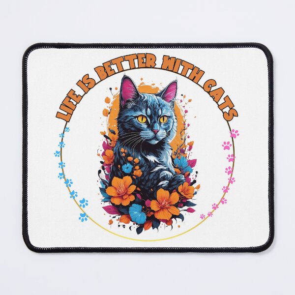 Item preview, Life Is Better With Cats designed and sold by Monica-Designs.