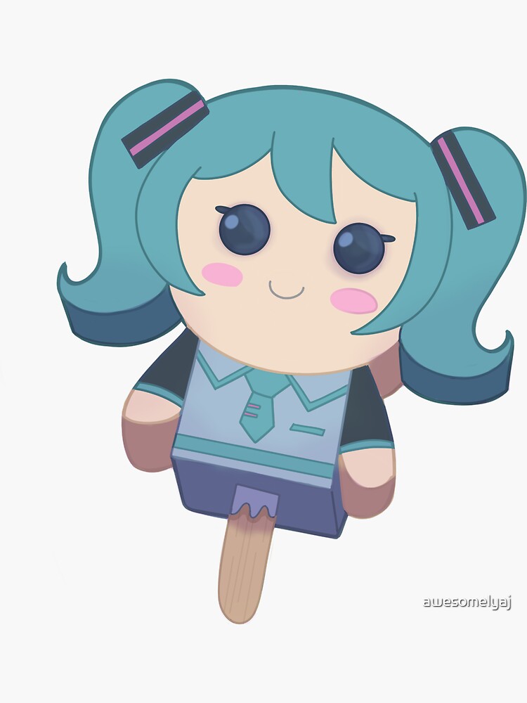 IN STOCK 2 Miku Stickers Pack / Normal Miku / Sakura Miku 